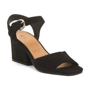 AQUATALIA Made In Italy Suede Rosie Heeled Sandals